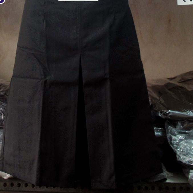 Promo |KG4|Rok Pendek Span SMA Hitam (Seragam Sekolah SMA)
