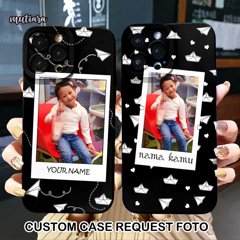 CASE REQUEST FOTO  SOFTCASE FOR TIPE SAMSUNG OPPO VIVO IPHONE REALME REDMI INFINIX ASUZ INTEL VISION