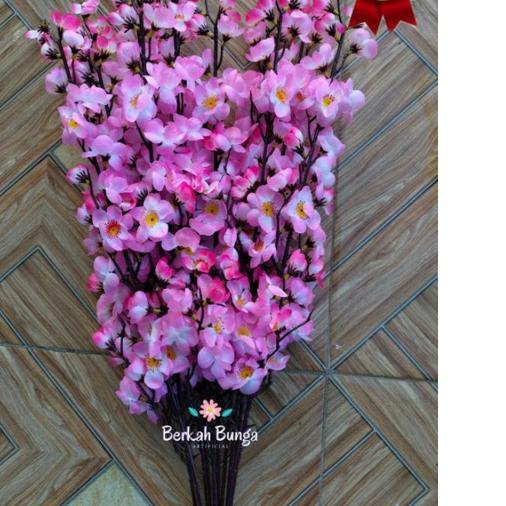 ✶ Bunga Sakura Artificial lusinan/Bunga Sakura Hias/Sakura Dekorasi/Bunga Hiasan Rumah/Bunga Sakura 