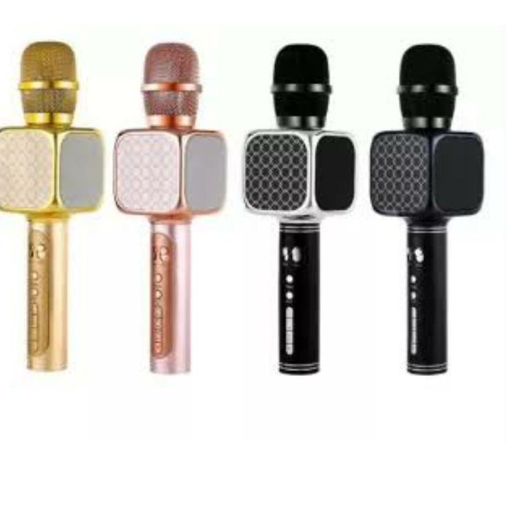 ✹ Mic Bluetooth Karaoke Original YS 69 YS-69 YS69 / Mic Karaoke 100% Original Su Yoso Mic Smule ➧