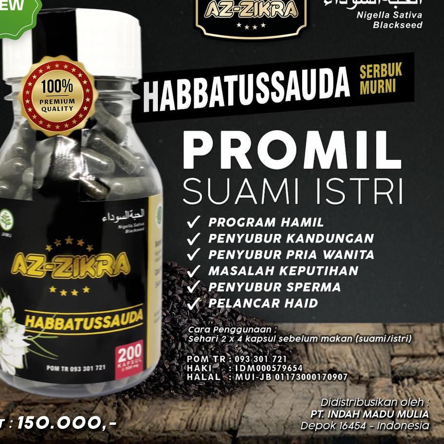 

☃ ASLI 100% HABBATUSSAUDA AZ ZIKRA 200 KAPSUL ➮