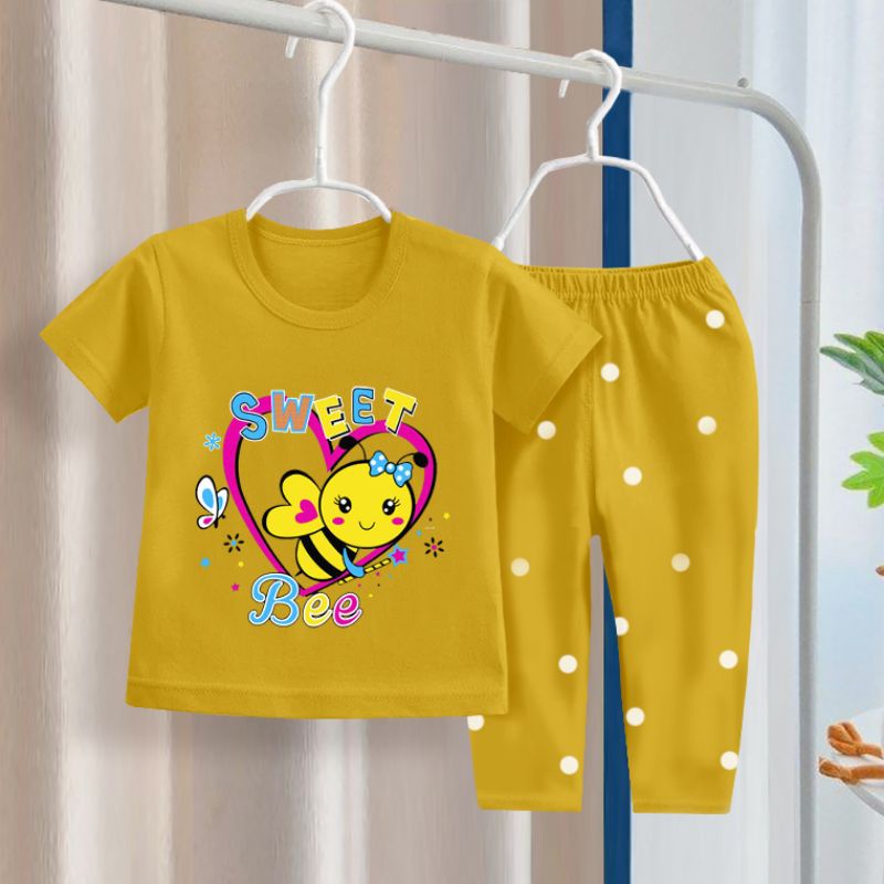 RAMORA SETELAN BAJU ANAK PEREMPUAN/ SET ANAK CEWEK CELANA PANJANG