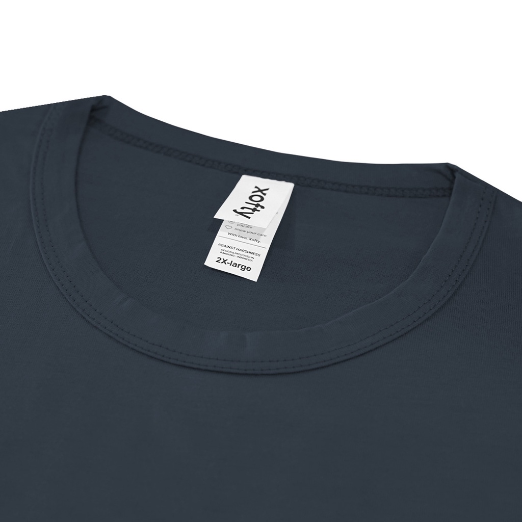 Xofty Tees Static O-Neck Cotton 30s Navy