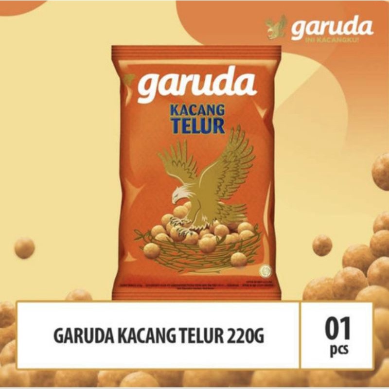 

GARUDA KACANG TELUR 210 GR