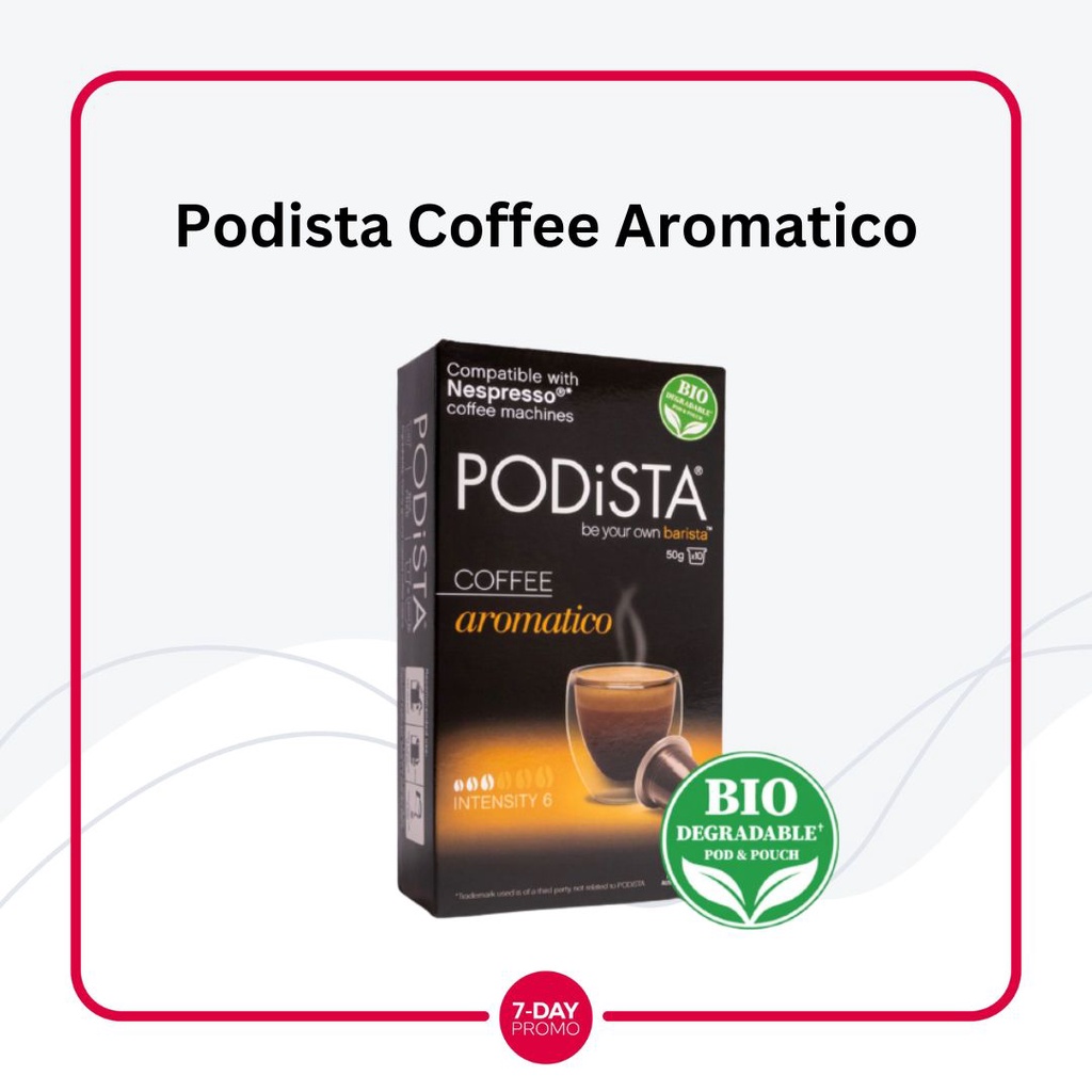 Nespresso Chocolate &amp; Coffee 10 Capsule Podista Baileys Original Podista