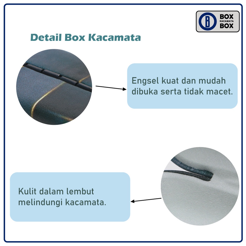 Tempat Kacamata / Box Hardcase Magnet Motif Abstrak Kotak kokoh Keren Muat Untuk Frame dan Sunglasses D5