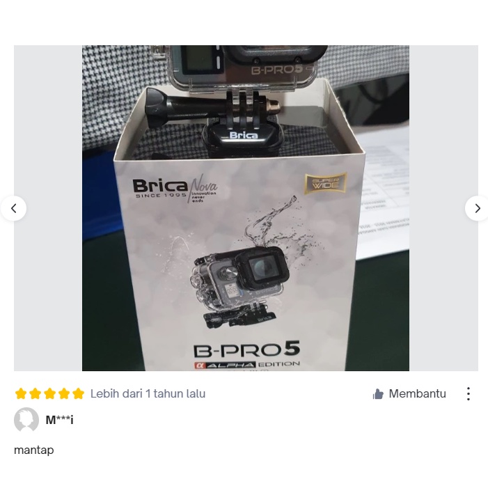 Brica B Pro 5 Alpha Edition Mark III S AE3S 4K WIFI Action Cam Kamera