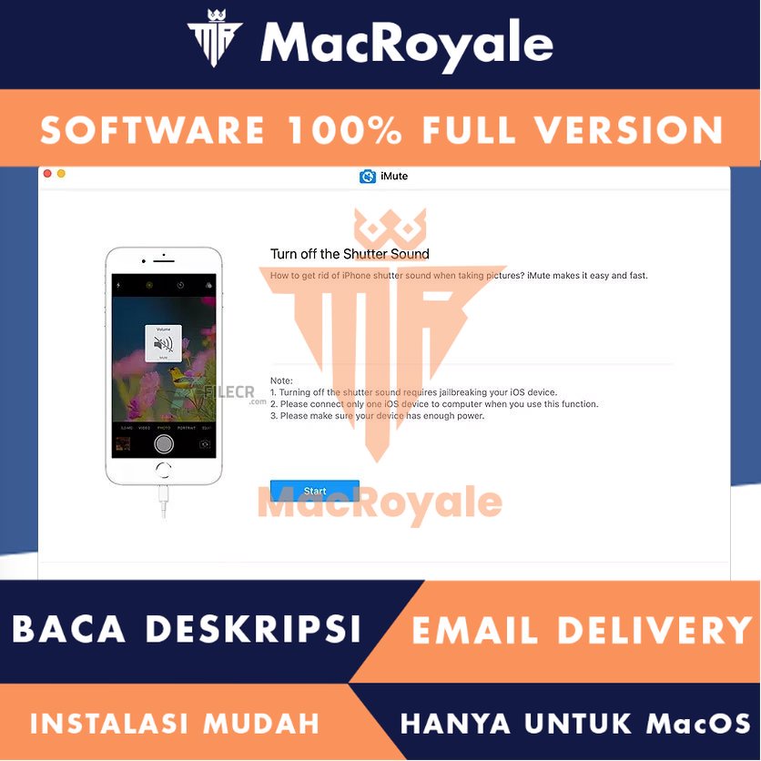 [MacOS] iToolab iMute Full Version Lifetime Full Garansi