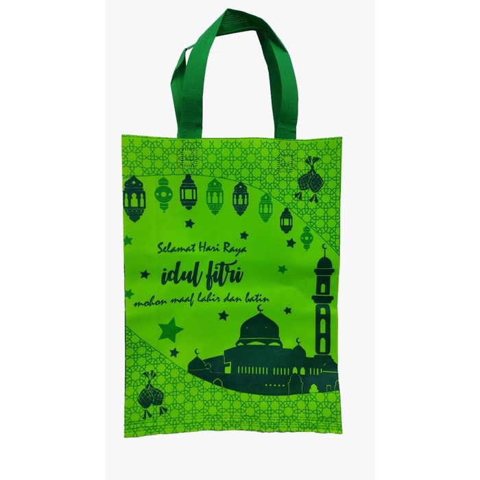 

Tas Kain Lebaran / Goodie Bag Idul Fitri Size 30 X 40 1 Sisi Per Lusin 018