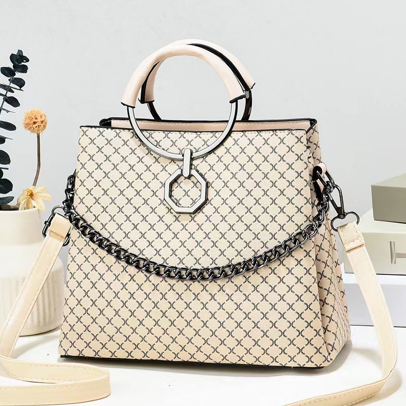 CR 7889 RISCE TAS HAND BAG IMPORT WANITA CEWEK PEREMPUAN JAKARTA BATAM RANTAI BLACK