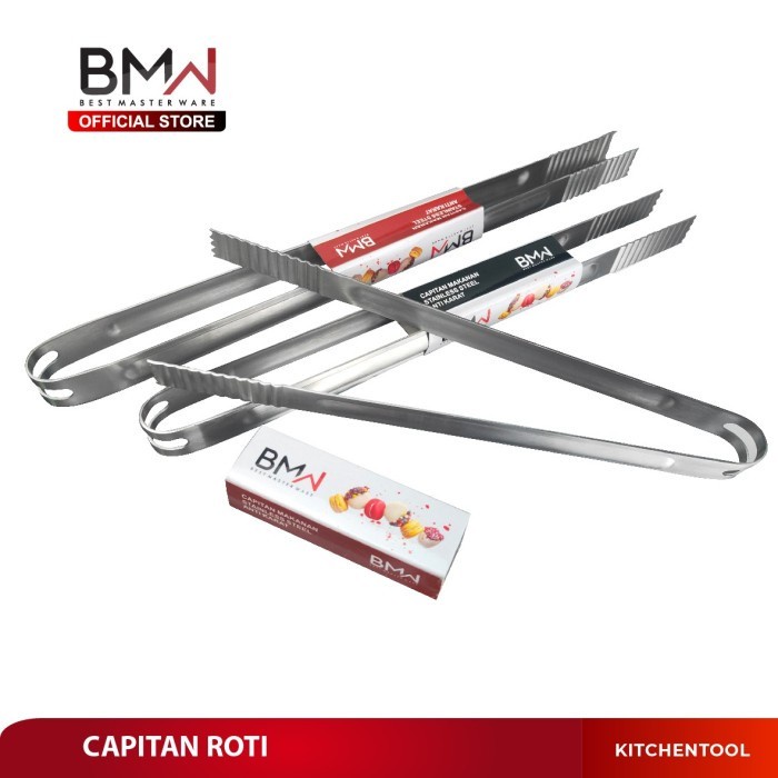 capitan /Jepitan Roti Makanan Kue Stainless Steel BMW-12 inch