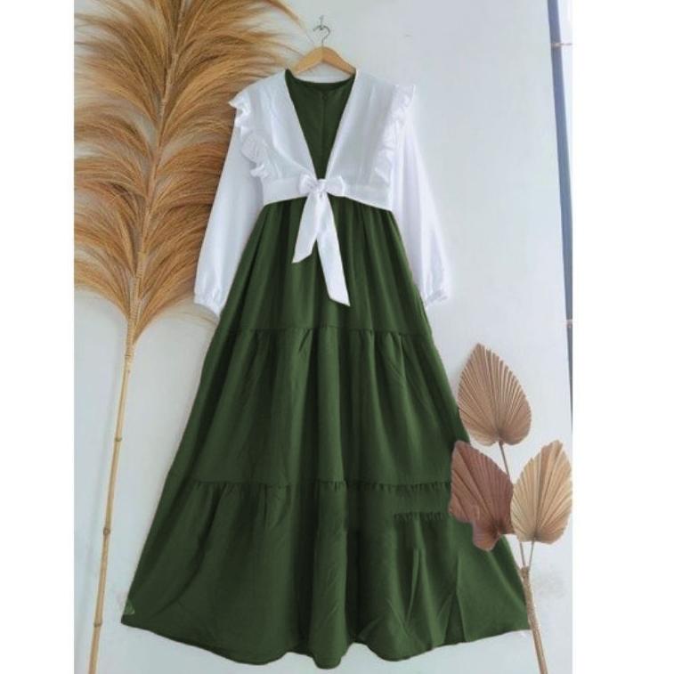 HARGA BERSAHABAT Gamis anak perempuan/gamis rompi/pakaian anak perempuan terbaru2022