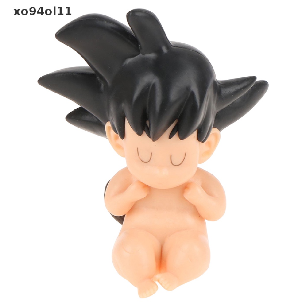 Xo 8cm Anime Dragon Ball Kawaii Tidur GOKU Model Koleksi Patung Mainan Mobil OL