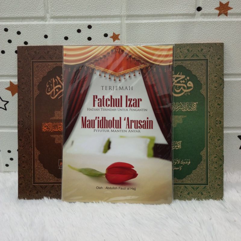 SEPAKET FATHUL IZAR LENGKAP ISI 3 KITAB (KOSONGAN, MAKNA PESANTREN & TERJEMAH)