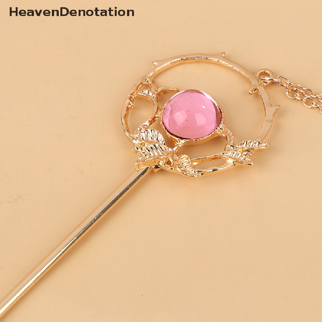 [HeavenDenotation] Stik Rambut Logam Gaya China Wanita Hair Pin Clip Perhiasan Aksesoris Hadiah HDV