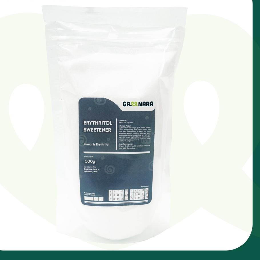 

℗ Erythritol Natural Sweetener 500gr ❋
