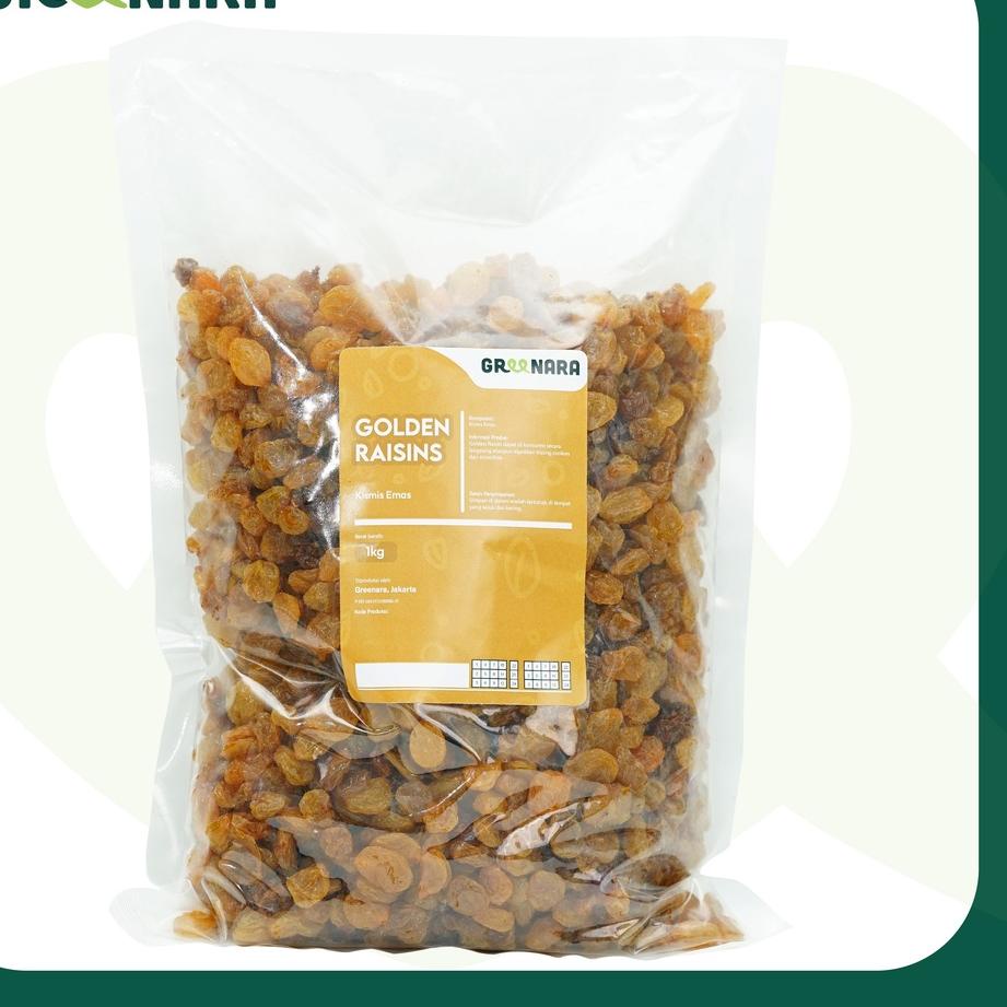 

➺ Dried Golden Raisin USA 1Kg / Kismis ➩