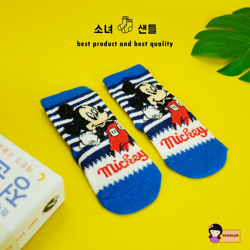 Minipetite SC2202  Kaus kaki anak karakter kartun baby bahan katun Kaus kaos kaki bayi anak katun tidak panas lembut balita import lucu murah anak usia 0 - 2 tahun