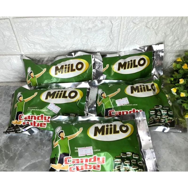 

Milo sachet cube isi 50pcs