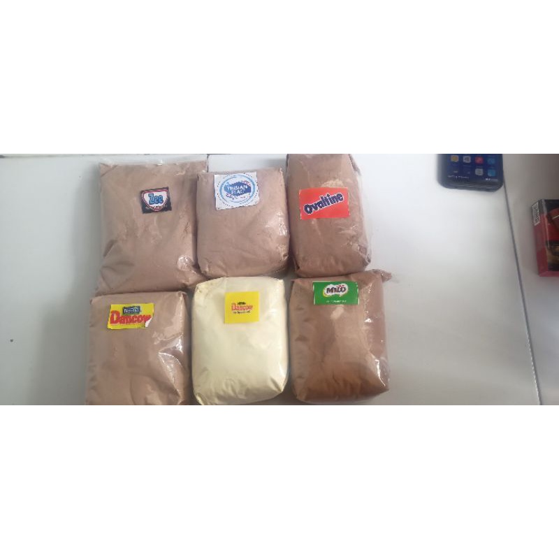 susu bubuk full cream dan coklat 500 gram