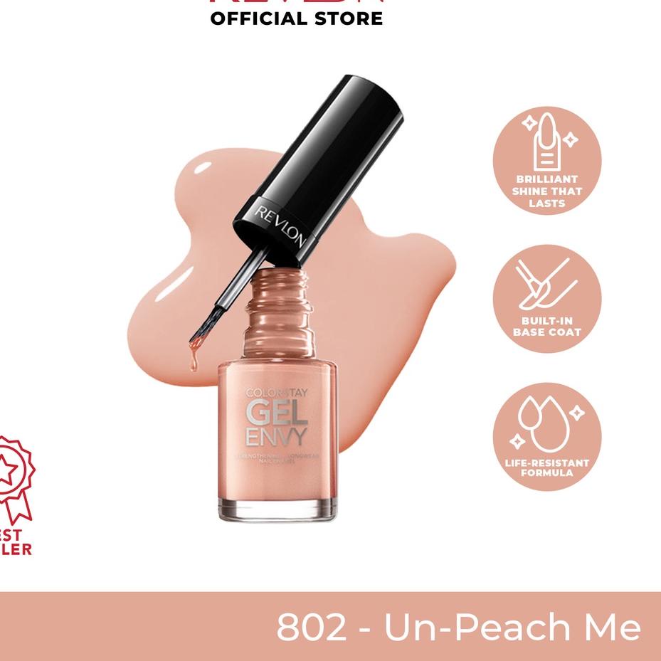 ✿ Revlon Kutek ColorStay Gel Envy (cat kuku hasil mengkilap dan tahan lama) ✵