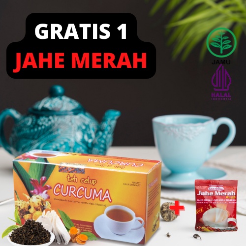 

Obat maag nyeri lambung dan menambah nafsu makan dengan teh curcuma HALAL original sudah bpom,