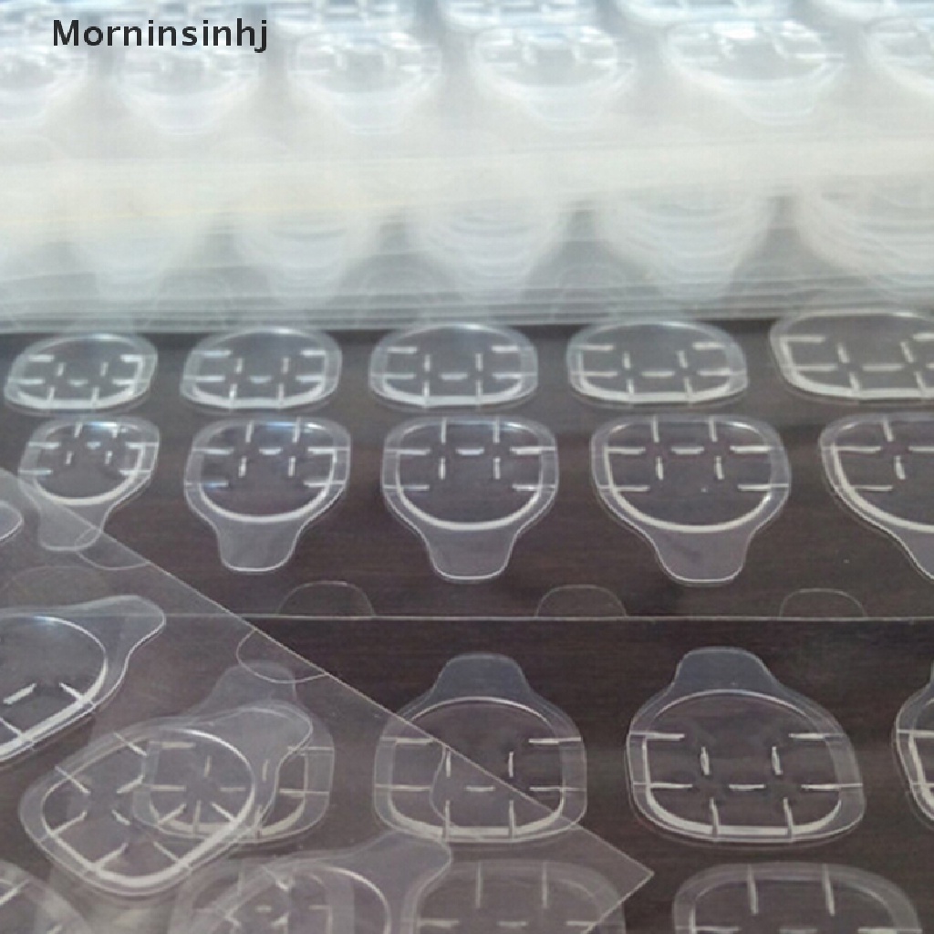 Mornin 24tips Kuat Ultra Tipis Double Side Adhesive Stiker Tips Kuku Palsu id