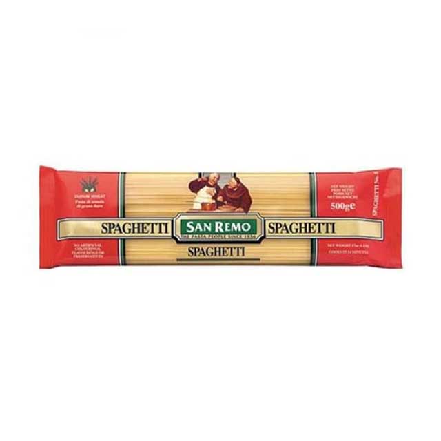 

SANREMO PASTA SPAGHETTI WHOLEMEAL #130