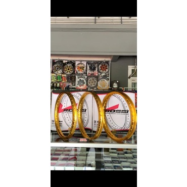 VELG VROSSI LINGKAR VELG ROSSI GOLD UKURAN 120 140 160 RING 17
