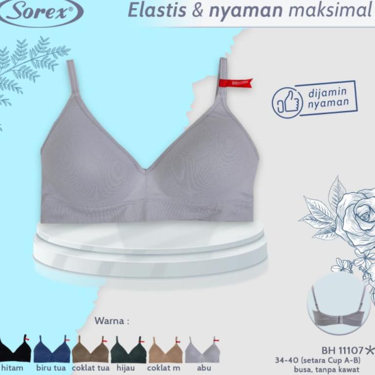 Ready Grosir  Bra sport sorex seamless tanpa kawat 11107