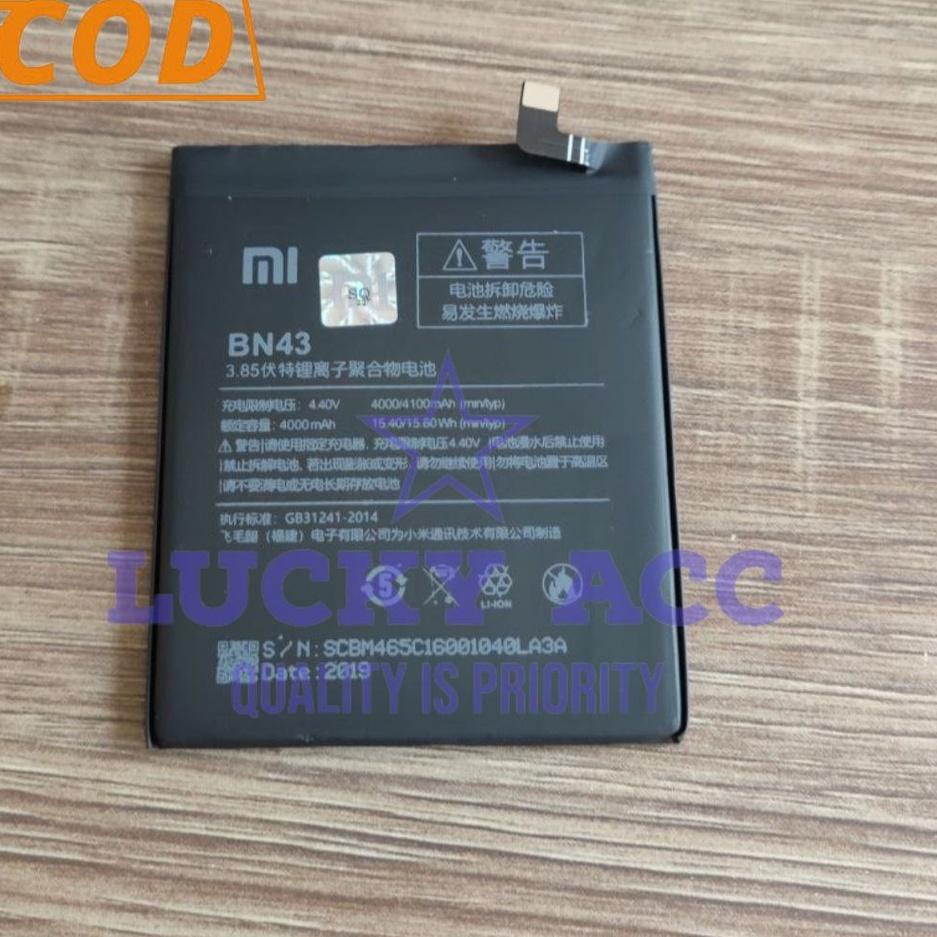 Hemat Belanja Batre Batrei  Hp Original Xiaomi Xiomi Redmi Note 4 - Not 4X Snapdragon Model BN43 Bat