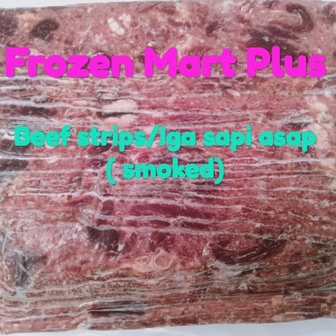 

SMOKED BEEF STRIPES/IGA DAGING SAPI ASAP 1KG, BEST SELLER !! H65464UJ