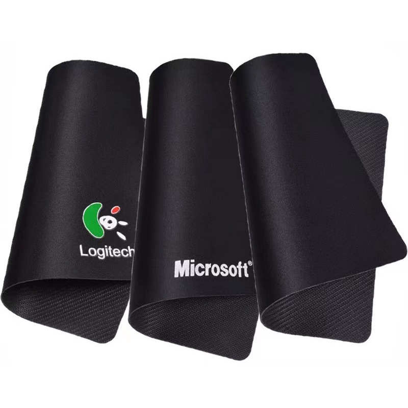 MOUSE PAD with Logo Mousepad Microsoft logitech