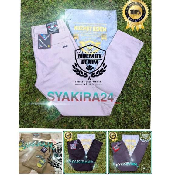 Menarik NUEMBY DENIM CELANA CHINO CELANA PANJANG Super premium quality CELANA PRIA