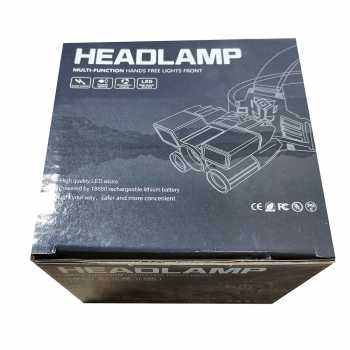 Albinaly Senter Kepala Headlamp Cree XM-L2 + 2XPE + Red Blue LED