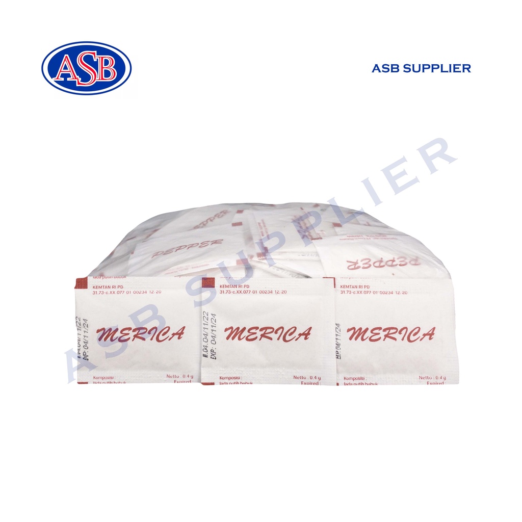 

White Pepper / Lada Putih / Merica Sachet (250 Pcs)