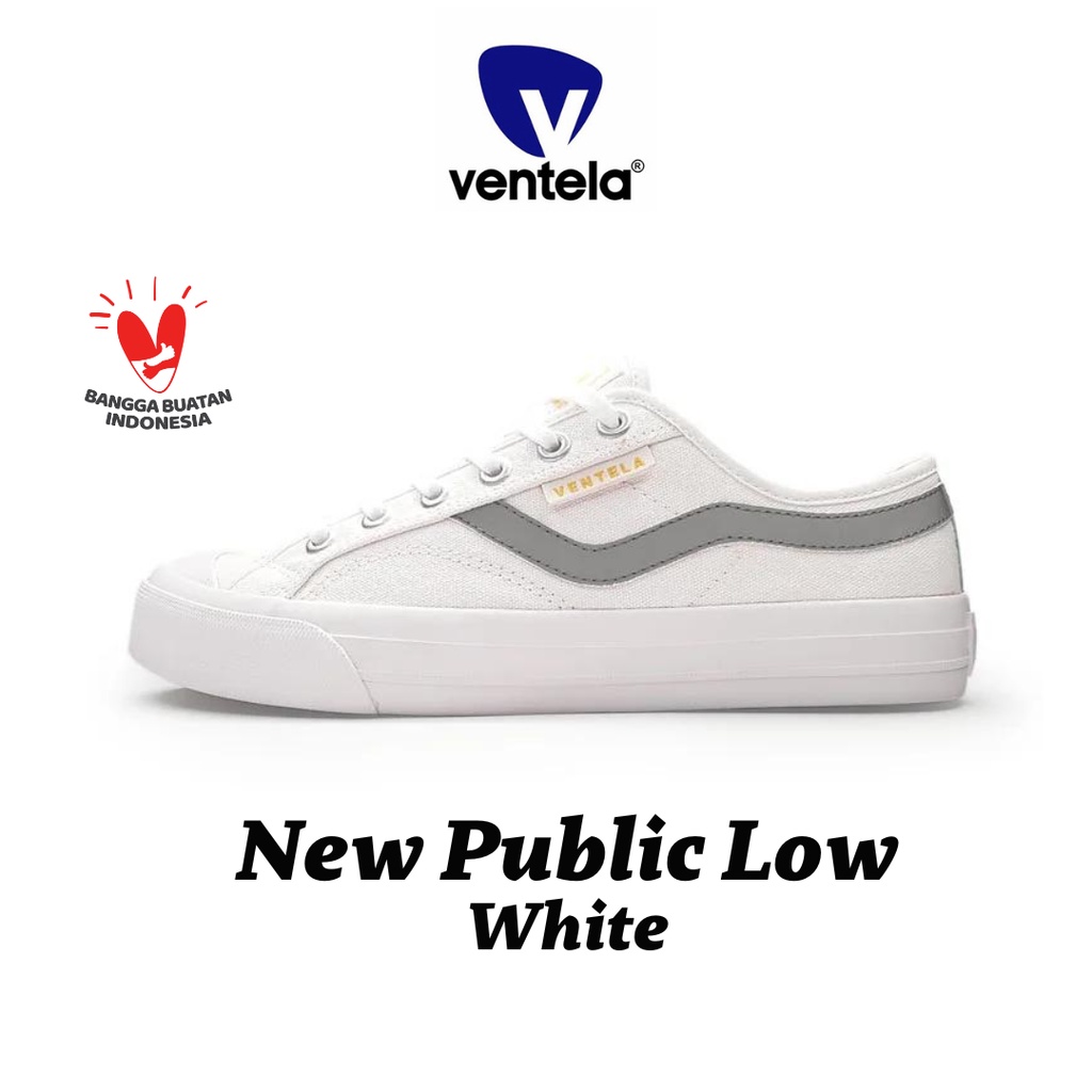 Ventela New Public Low White [READY STOCK]