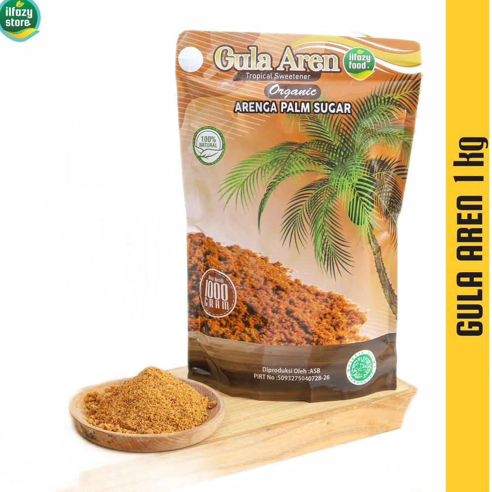 

☛ Sambut promo ILFAZY FOOD Gula Aren Semut Organik Murni 1 kg New Arifal