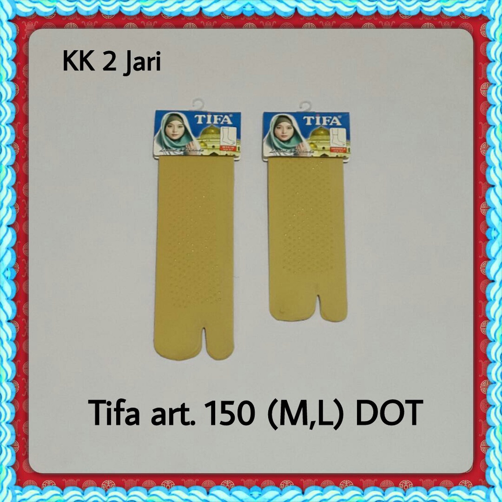 Kaos Kaki Wanita TIFA NYLON 2JR SPD 150 DOT Muslimah / Pakaian Muslim Kebutuhan Perempuan - sckmenwear GROSIR