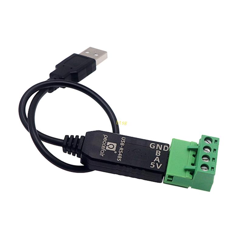 Btsg 30cm USB to RS485 RS-485 Serial Port Device Converter Adapter Kabel Ekstensi