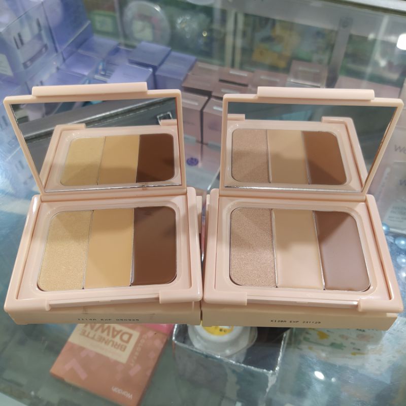 Wardah Highlight Contour Pallete