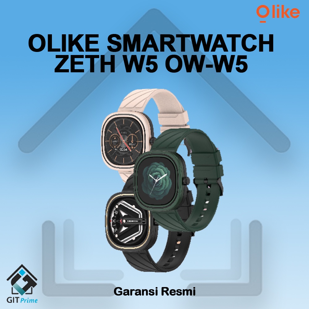 Olike Smartwatch Aviation Aluminium Body 3ATM Waterproof Zeth W5