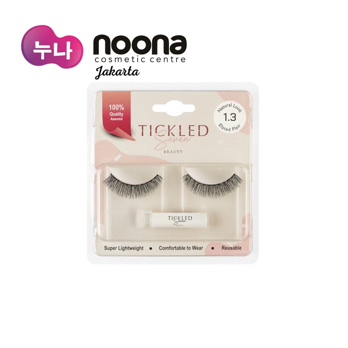 TICKLED SEVEN INDIVIDUAL PACK EYELASHES ELATED FLAIR 1.3