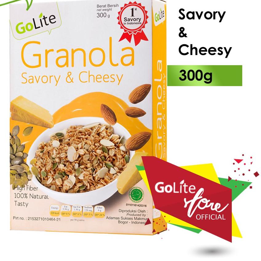 

♞ Granola GoLite Savory Cheesy Toasted Muesli 300g ✈