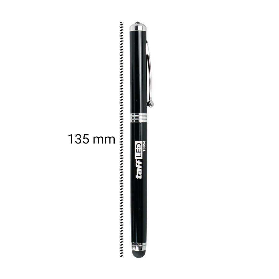 Pulpen 4 in 1 Senter Laser Pointer Pen dan Stylus T0054