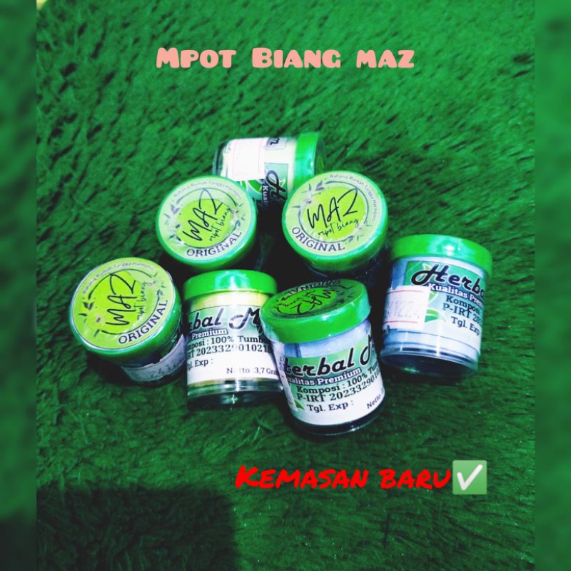 MPOT BIANG MAZ/ORIGINAL/Jamu Keputihan/Jamu Kewanitaan (KEMASAN BARU)