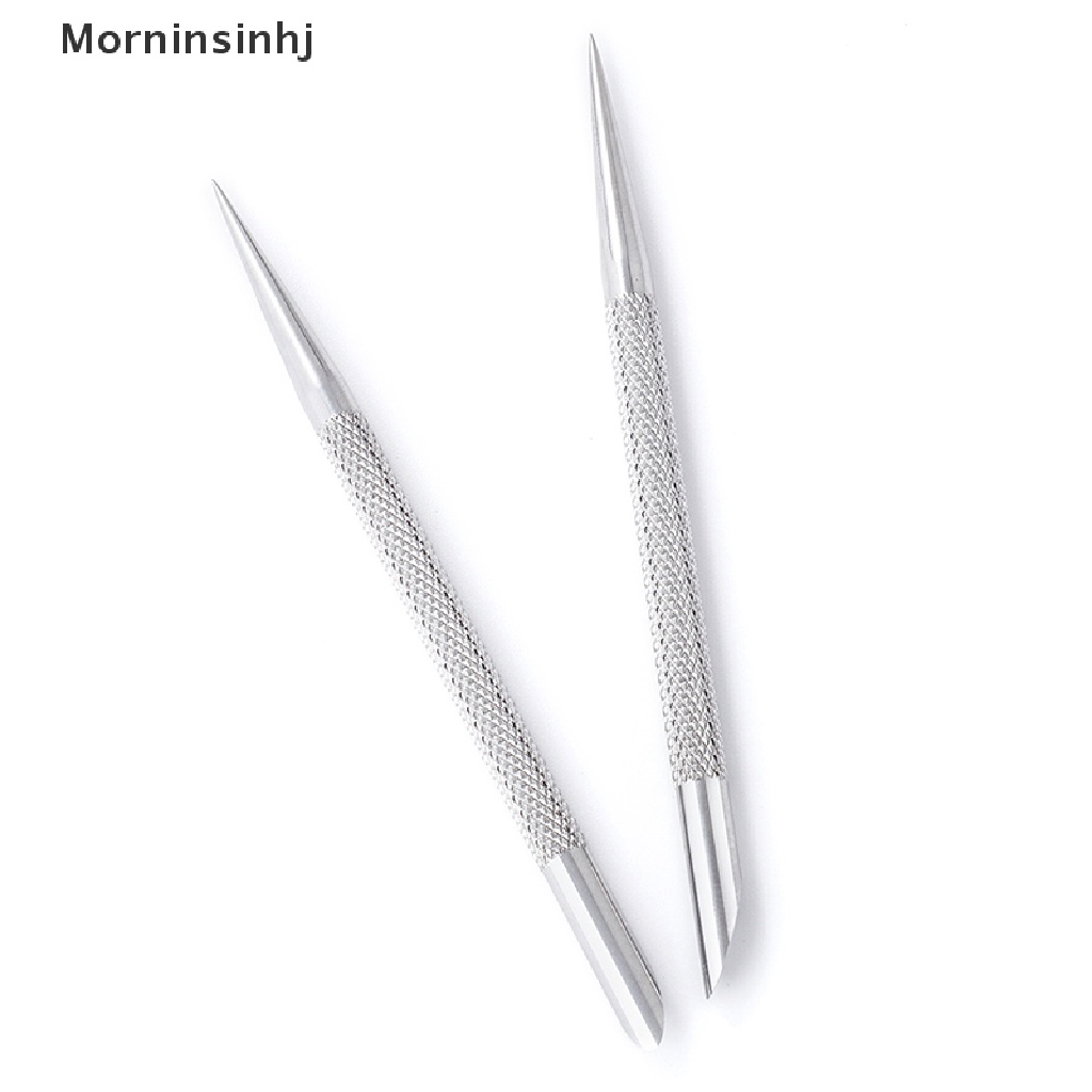 Mornin Double Ended Nail Pusher Cuticle Remover Manicure Pedicure Alat Baja Kecantikan id