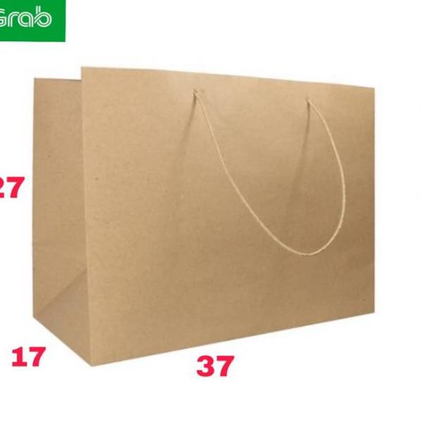 

Kirim Populer Paperbag XL Polos 37x17x27 Tas Kertas Tas Tali Goodie Bag Shopping