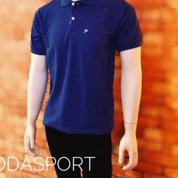 ♩ MODASPORT kaos kerah polos pendek ♡