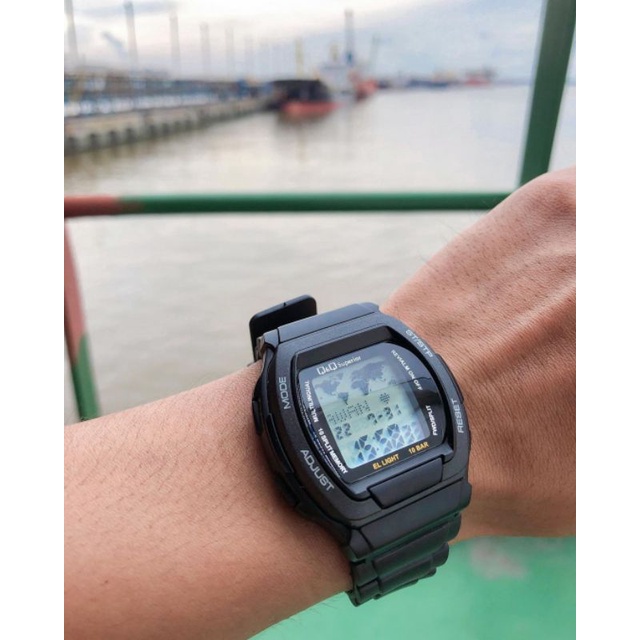 Jam tangan QnQ superior databank original